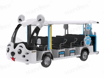北極熊主題造型電動觀光車